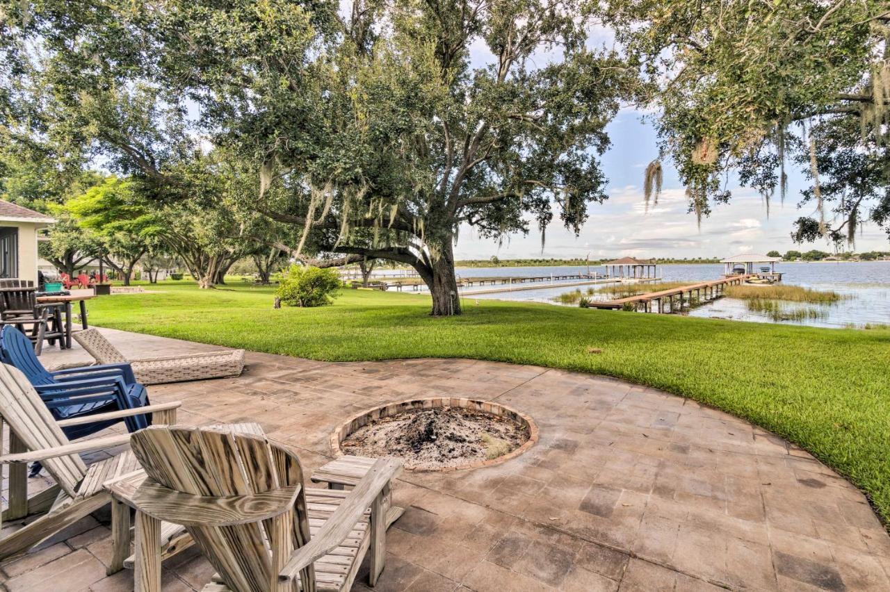 Waterfront Lake Placid Home With Dock And Fire Pit Exteriér fotografie